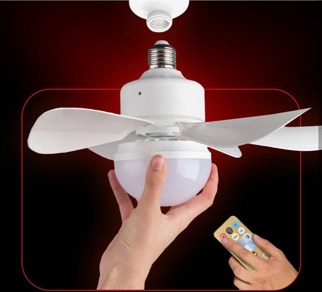 Foco Ventilador con 4 aspas