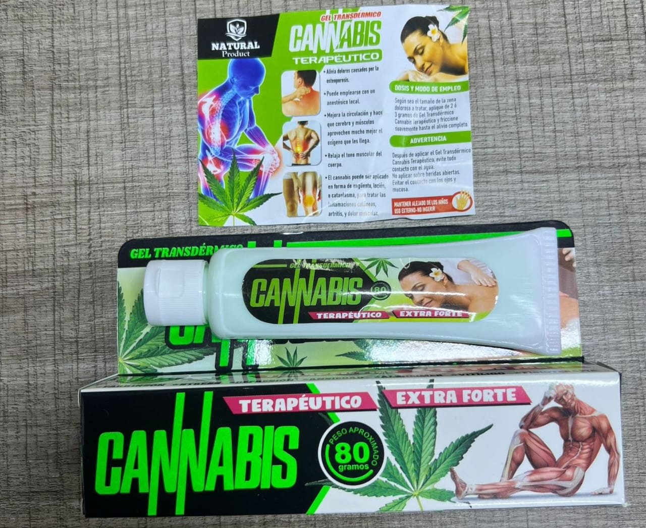 Gel Cannabis Ultra-Alivio