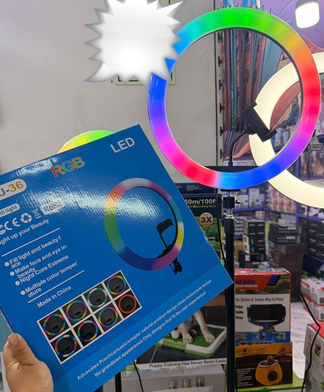 Kit Aro LED RGB Studio 36cm