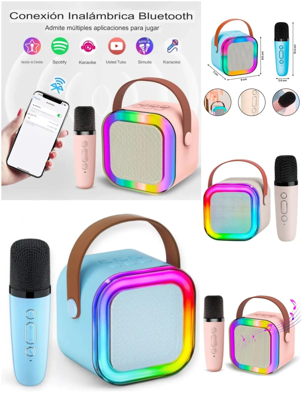 Mini Karaoke RGB Pro